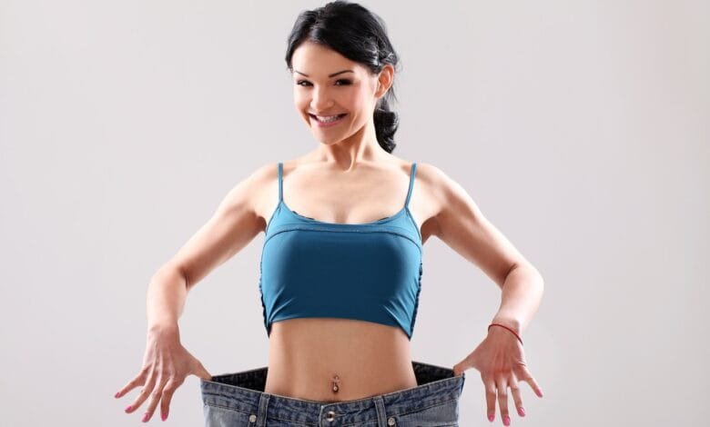 mergina numetė svorio