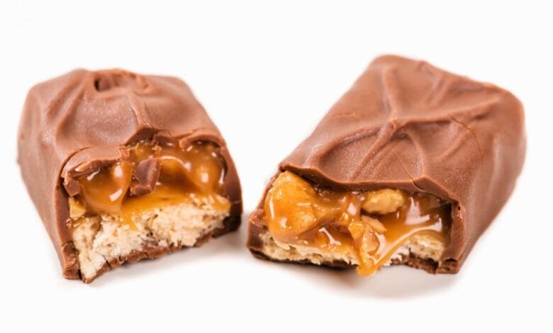 snickers batonėlis