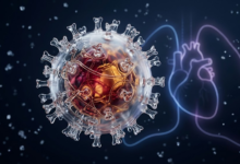 gripo viruso vizualizacija