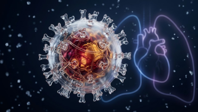 gripo viruso vizualizacija