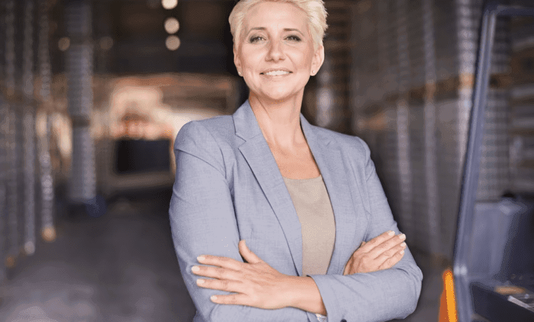 moteris vadovė