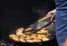 virėjas kepa krevetes