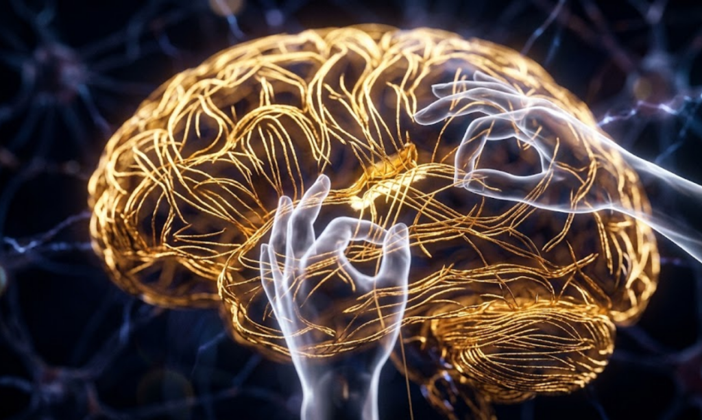 permatomos rankos riša auksinius siūlus iš kurių nuvytos smegenys