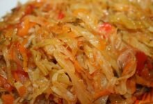 troškinti kopūstai