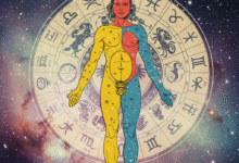 zodiako ir sveikatos koliažas