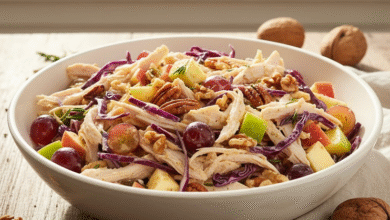 waldorfo kalakutienos lėkštė