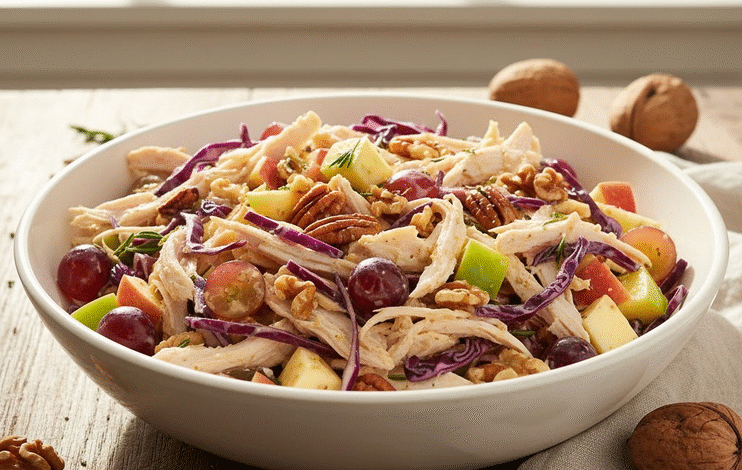 waldorfo kalakutienos lėkštė